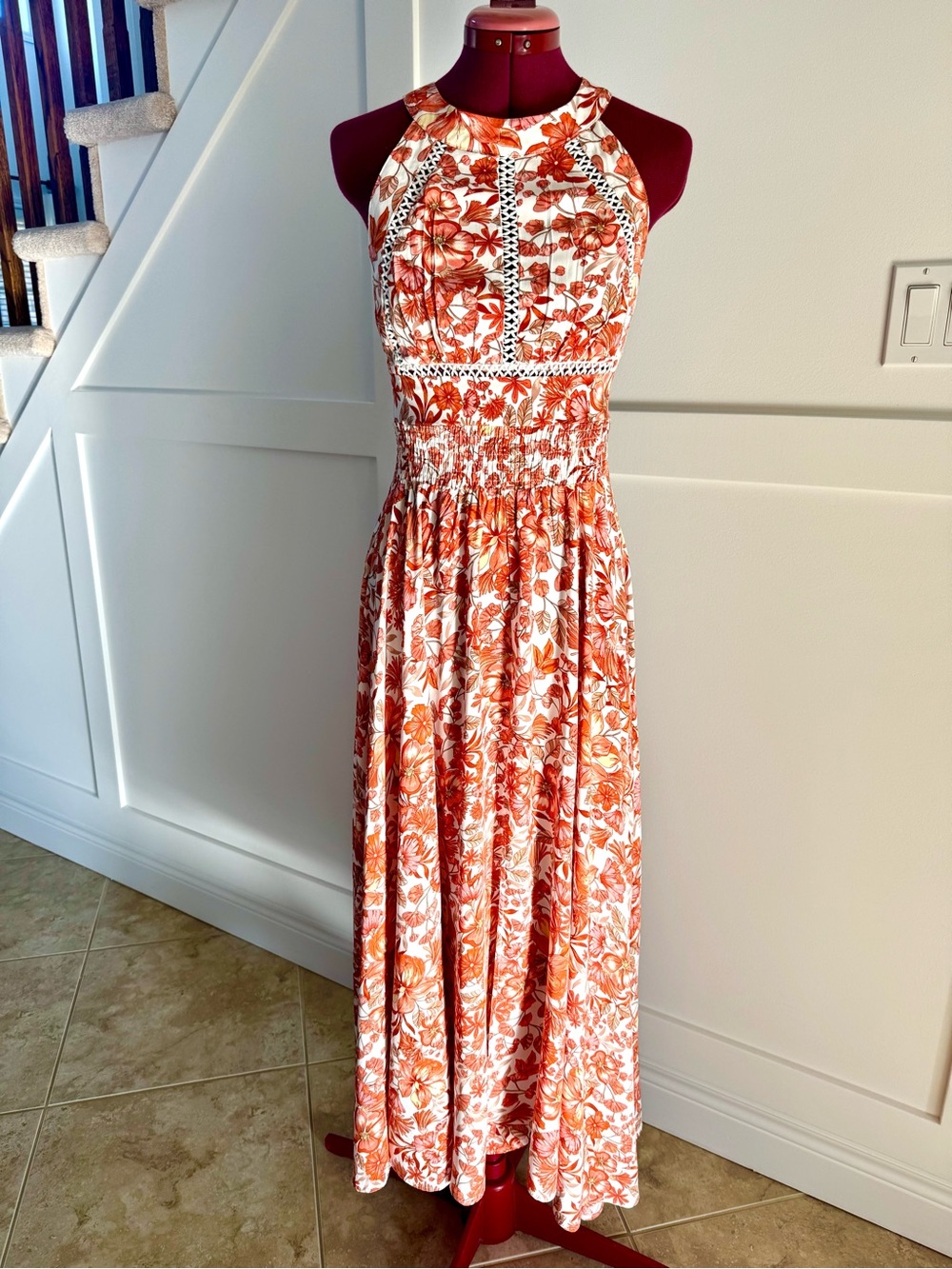 Anthropologie Abel The Label Maxi Dress Size S
